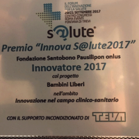 Fondazione Santobono Pausillipon si aggiudica il Premio “Innova S@lute 2017″