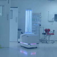 In Humanitas Gradenigo un robot con raggi UV per sanificare gli ambienti