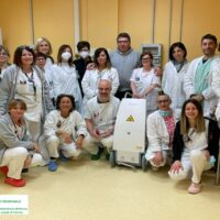 AOU Ferrara: eseguito il primo trattamento con il nuovo sistema di brachiterapia