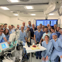 Il primo intervento di TAVI in Emodinamica in Ausl Romagna effettuato all’ospedale di Forlì