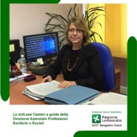 ASST Bg Ovest: Maria Carla Cestari alla guida della Direzione Aziendale Professioni Sanitarie e Sociali