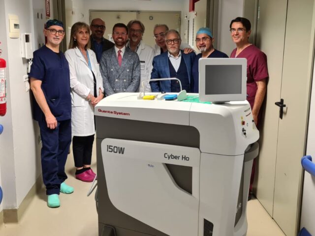 Ospedale Di Venere di Bari: arriva in Urologia una nuova strumentazione laser ad alta potenza