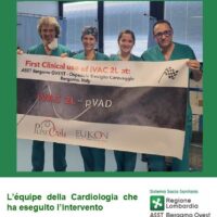 Treviglio: primo intervento per trattare un paziente fragile con un “cuore artificiale temporaneo”