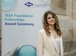Silvia Sideri tra i vincitori della 13ª edizione delle IBSA Foundation Fellowship